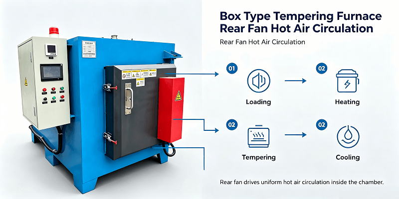 What Is a Box Type Tempering Furnace? Definition, Working Principle & Industrial Applications