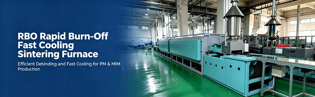 RBO Fast Cooling Sintering Furnace vs Standard Mesh Belt Furnace | PM & MIM Production Comparison