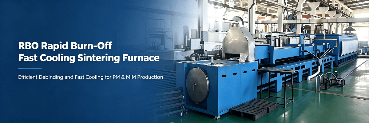 RBO Fast Cooling Sintering Furnace vs Standard Mesh Belt Furnace | PM & MIM Production Comparison