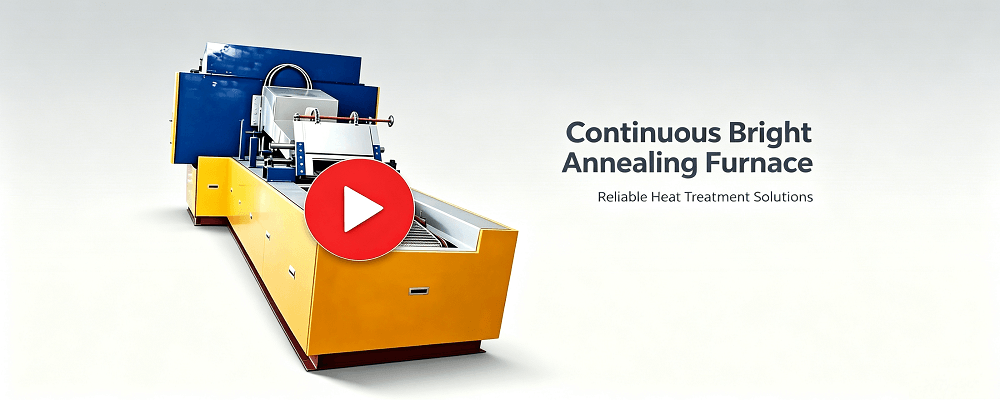 Protective Atmosphere Stainless Steel Bright Annealing Furnace | 24h Continuous Operation