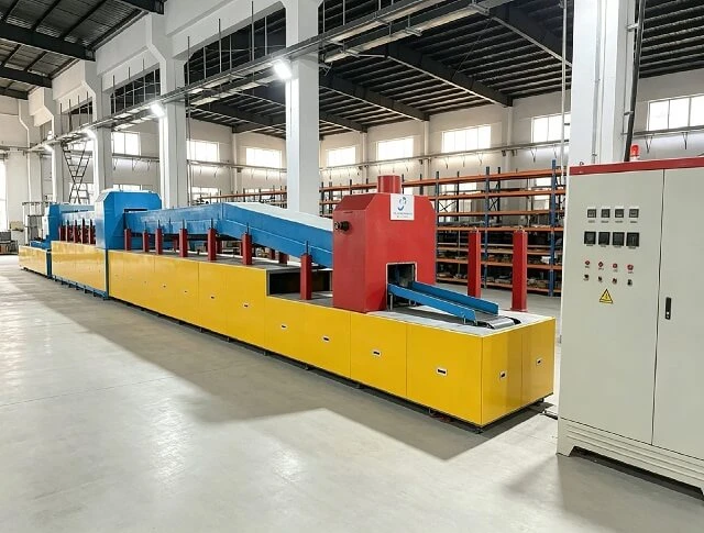 Continuous Belt Bright Annealing Furnace for Stainless Steel Parts & H₂ Atmosphere Brazing