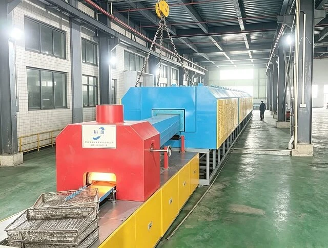 120kW Mesh‑Belt Continuous Brazing Furnace 5‑Zone 1150℃ for Hardware Powder Metallurgy
