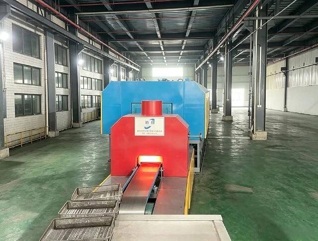 120kW Mesh‑Belt Continuous Brazing Furnace 5‑Zone 1150℃ for Hardware Powder Metallurgy