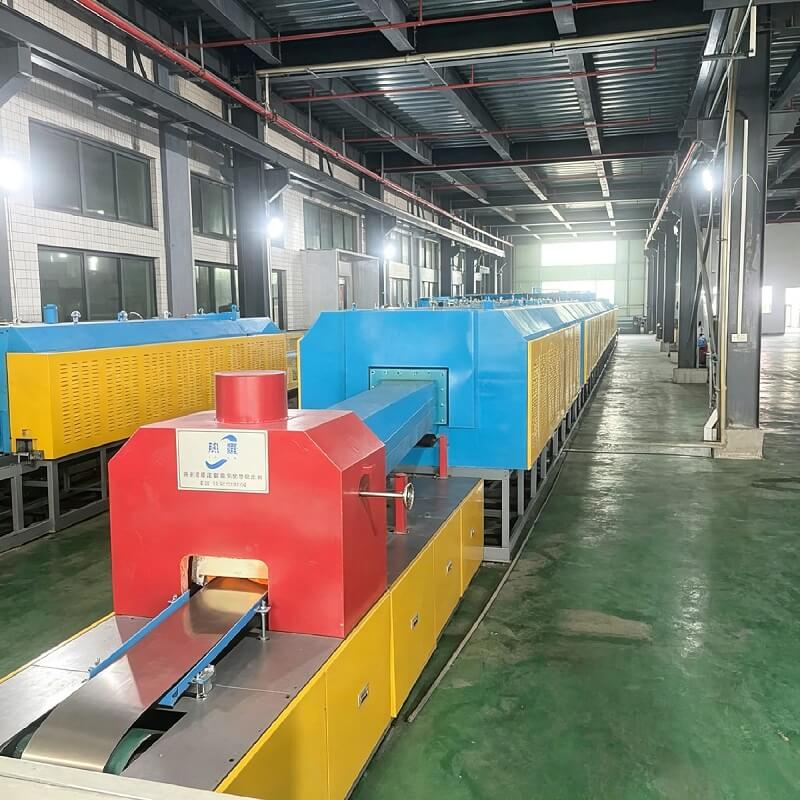 Mesh Belt Continuous Atmosphere Brazing Furnace 120kW 1150℃ for Mass Production Auto Parts Brazing