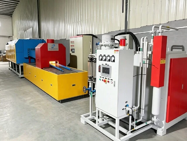 Steel‑Belt Muffle Bright Annealing Furnace Pickling‑Free for Stainless Hardware & Metal Brazing
