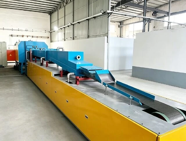 Continuous Steel-Belt Atmosphere Furnace Low-Deformation Bright Heat Treatment for Corrugated Pipe P