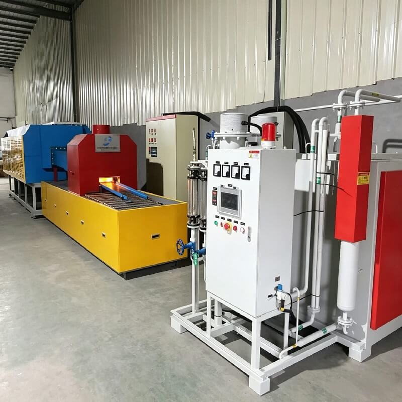 Steel‑Belt Muffle Bright Annealing Furnace Pickling‑Free for Stainless Hardware & Metal Brazing