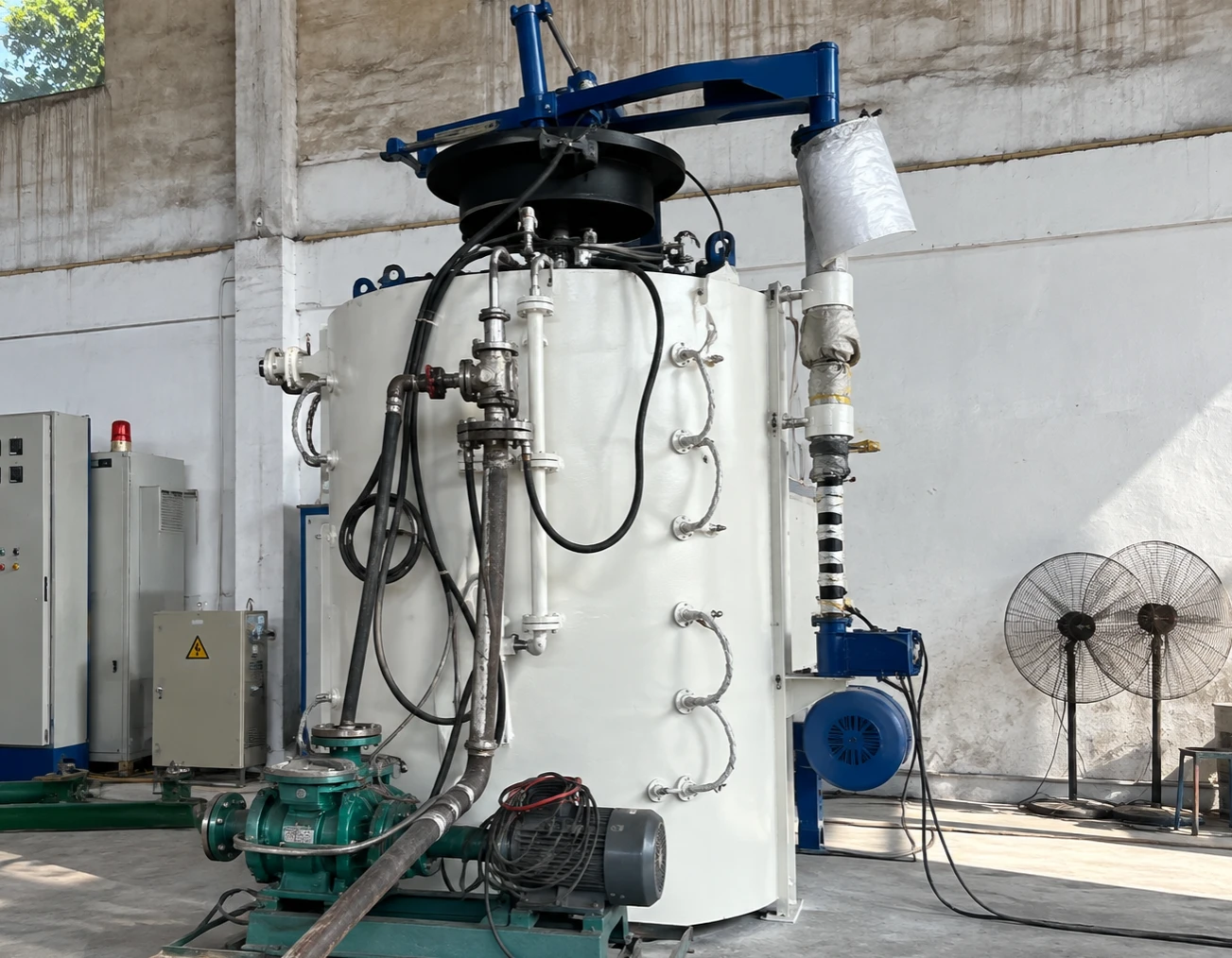 Pit Type Gas Nitriding Furnace for Gears, Shafts & Molds